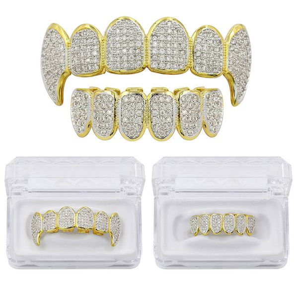 teeth grillz for men bling bling cubic zirconia hiphop jewelry 18k gold plated halloween vampire grillz, Black
teeth grillz for men bling bling cubic zirconia hiphop jewelry 18k gold plated halloween vampire grillz, Black