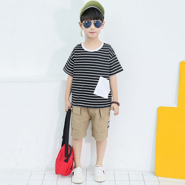 children's clothing boy summer suit 2019 new boy fashion clothes big children summer short sleeves tshirts+shorts, White
children's clothing boy summer suit 2019 new boy fashion clothes big children summer short sleeves tshirts+shorts, White