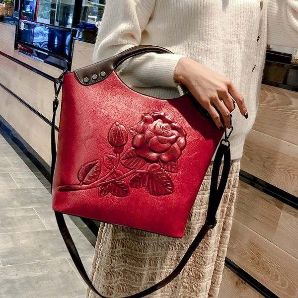 brand handbag rose print lady tote leather large capacity ladies shoulder luxury messenger bag for women mx200327
brand handbag rose print lady tote leather large capacity ladies shoulder luxury messenger bag for women mx200327