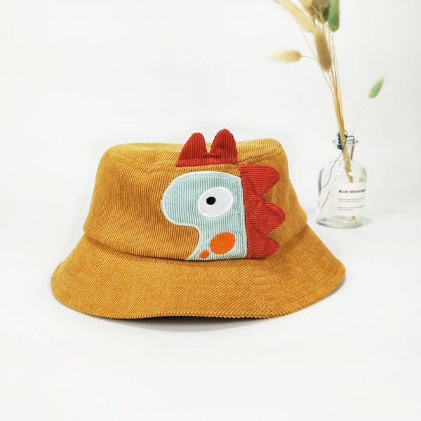 toddler kids corduroy bucket cap cute cartoon 3d dinosaur applique wide brim visor hat, Blue;gray
toddler kids corduroy bucket cap cute cartoon 3d dinosaur applique wide brim visor hat, Blue;gray