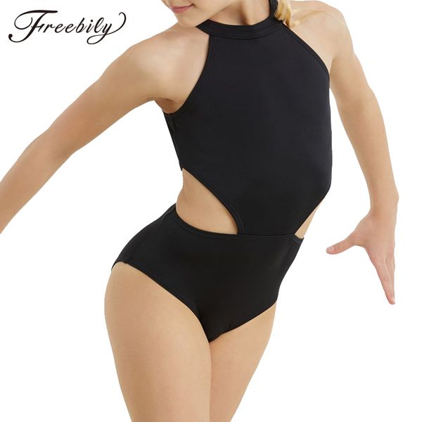 kids girls professional ballet body jumpsuit sleeveless halter cutouts on waist backless ballet gymnastics leotard dancewear, Black;red
kids girls professional ballet body jumpsuit sleeveless halter cutouts on waist backless ballet gymnastics leotard dancewear, Black;red