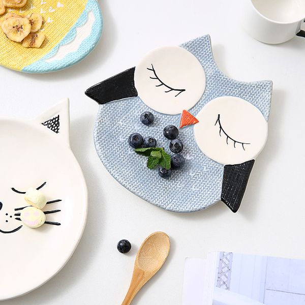 kids plate snack tray dessert plate cartoon animal porcelain dishes fox/cat/owl/chick cute dish
kids plate snack tray dessert plate cartoon animal porcelain dishes fox/cat/owl/chick cute dish