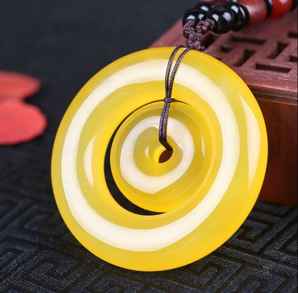 natural citrine chalcedony safety buckle lucky jade pendant necklace lucky stone for women children with certificate, Silver
natural citrine chalcedony safety buckle lucky jade pendant necklace lucky stone for women children with certificate, Silver