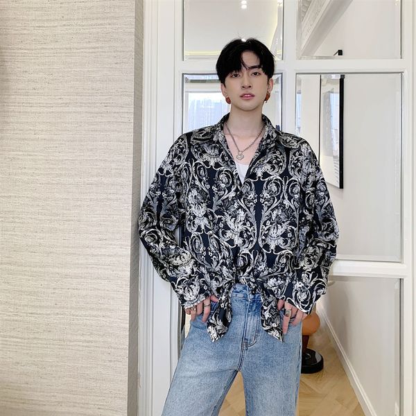 мужской streetwear hip hop vintage print fashion show рубашка платье этап одежда мужчина ретро мода с длинным рукавом рубашка повседневной, White;black
мужской streetwear hip hop vintage print fashion show рубашка платье этап одежда мужчина ретро мода с длинным рукавом рубашка повседневной, White;black