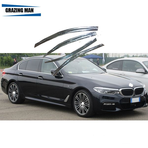 4 chrome aluminum alloy car window visor wind deflector sun rain guard defletor for 5 series 2007
4 chrome aluminum alloy car window visor wind deflector sun rain guard defletor for 5 series 2007