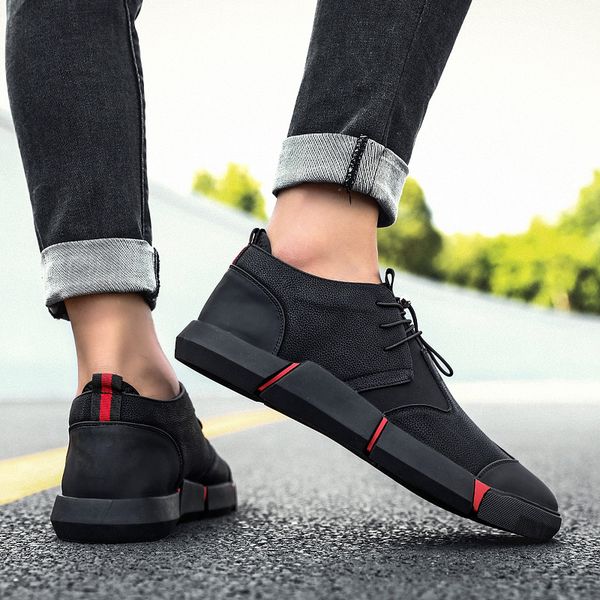 tranno men mesh casual shoes lace-up new 2019 men sneakers spring autumn breathable fashion comfortable male footwear cc-063, Black
tranno men mesh casual shoes lace-up new 2019 men sneakers spring autumn breathable fashion comfortable male footwear cc-063, Black