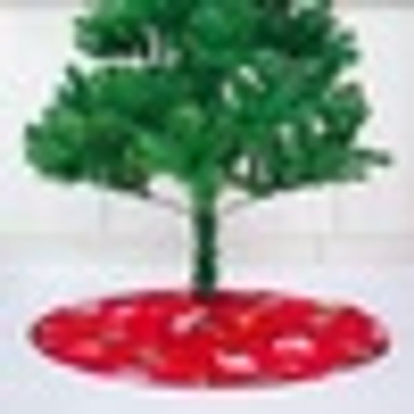 1pcs lovely red non-woven christmas tree skirt aprons golden for home xmas tree skirt new year
1pcs lovely red non-woven christmas tree skirt aprons golden for home xmas tree skirt new year