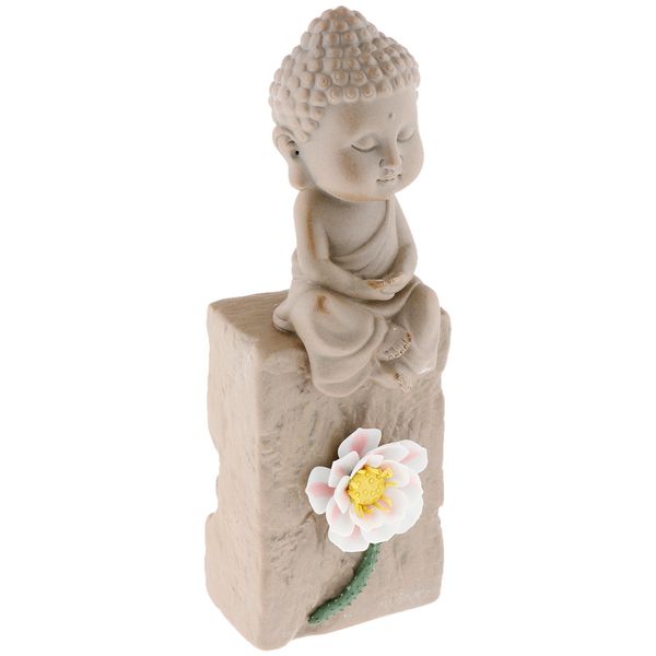 ceramic small buddha statue small monk figurine tea pet decorative ornaments 10 x 7 x 30 cm
ceramic small buddha statue small monk figurine tea pet decorative ornaments 10 x 7 x 30 cm