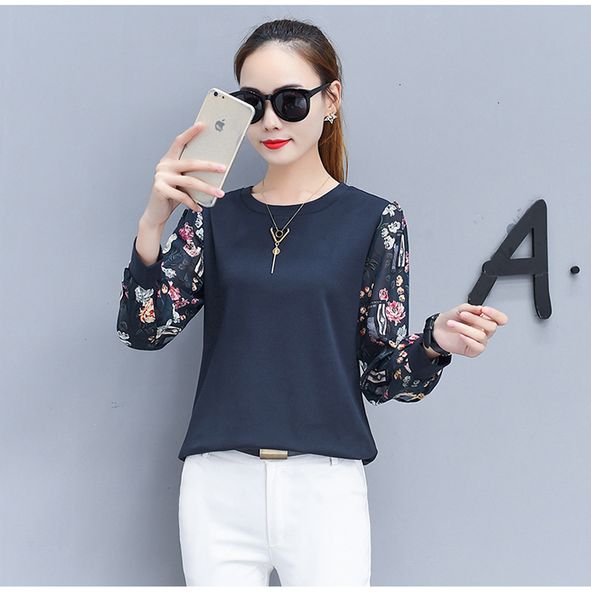 women clothes blouse woman autumn new sleeved blouse casual women spliced blouse shirt female o neck full women clothing 0595 30, White
women clothes blouse woman autumn new sleeved blouse casual women spliced blouse shirt female o neck full women clothing 0595 30, White