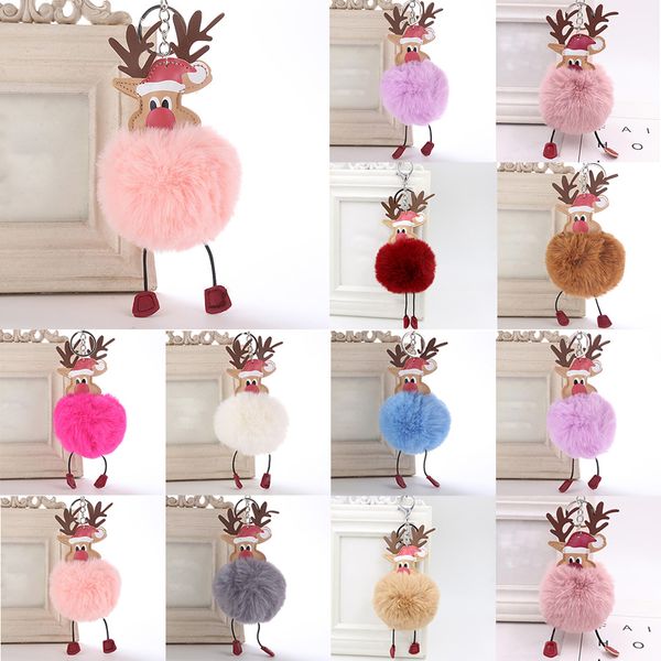 key-ring fluffy ball elk christmas cute decoration soft gifts car hanging school bag cartoon
key-ring fluffy ball elk christmas cute decoration soft gifts car hanging school bag cartoon