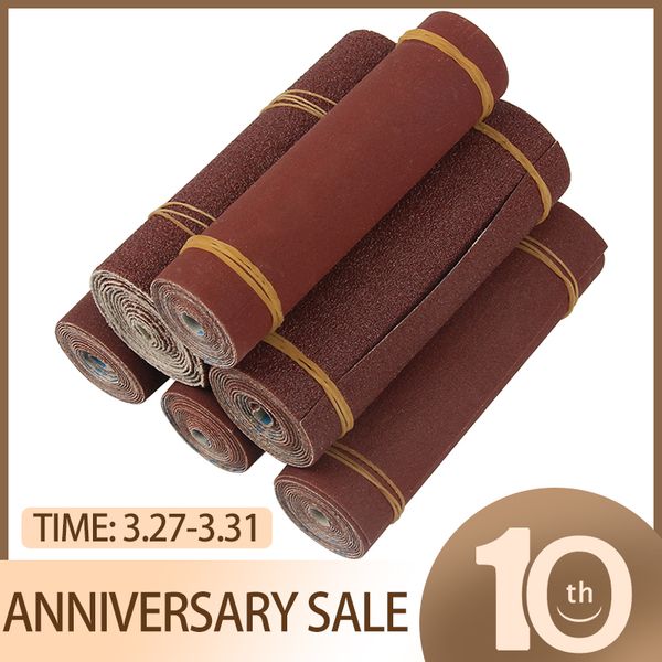 1roll 1m 80-600 grit emery cloth roll polishing sandpaper for grinding tools metalworking dremel for woodworking abrasive tools
1roll 1m 80-600 grit emery cloth roll polishing sandpaper for grinding tools metalworking dremel for woodworking abrasive tools