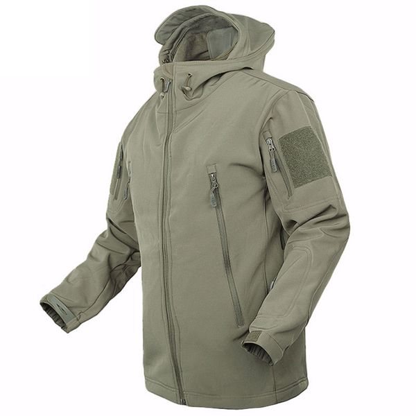 outdoor soft shell tactical jacket men waterproof fleece coat army camouflage windbreaker camping hiking hooded jacket, Blue;black
outdoor soft shell tactical jacket men waterproof fleece coat army camouflage windbreaker camping hiking hooded jacket, Blue;black