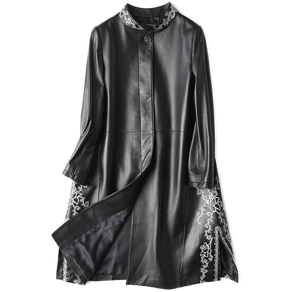 sheepskin coat autumn winter coat women clothes 2019 korean real genuine leather jacket vintage manteau femme hiver zt1175, Black
sheepskin coat autumn winter coat women clothes 2019 korean real genuine leather jacket vintage manteau femme hiver zt1175, Black