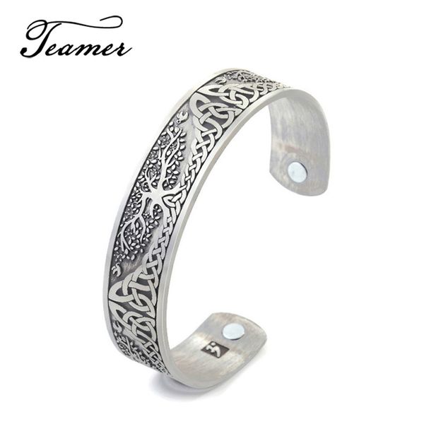 ashion Jewelry Bangles Teamer Tree of Life Bangles Jewelry Viking Wicca Cuff Celtics Knot Bangle Silver Plated Magnetic Bracelets for Men..., Black
ashion Jewelry Bangles Teamer Tree of Life Bangles Jewelry Viking Wicca Cuff Celtics Knot Bangle Silver Plated Magnetic Bracelets for Men..., Black