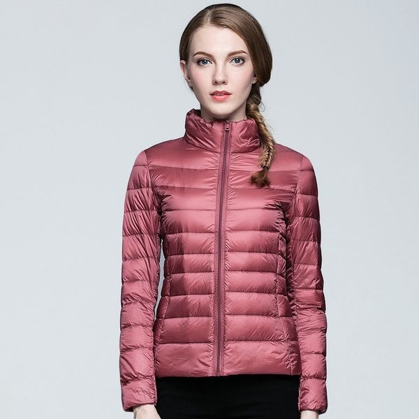 2019 women winter jacket ultra light 90% white duck down jackets casual portable winter coat for female down parkas 5xl 6xl 7xl, Black
2019 women winter jacket ultra light 90% white duck down jackets casual portable winter coat for female down parkas 5xl 6xl 7xl, Black
