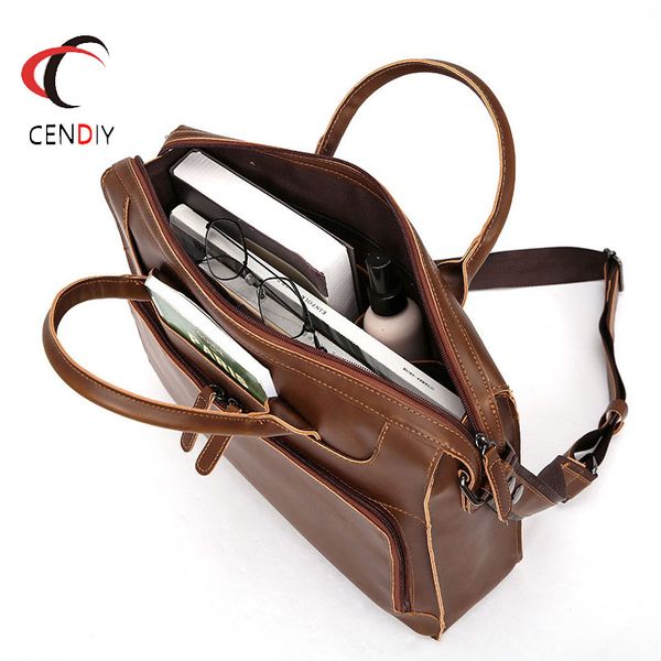 casual men briefcase leather men's messenger shoulder bag male lapbag business bags for men
casual men briefcase leather men's messenger shoulder bag male lapbag business bags for men