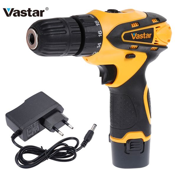 vastar 12v electric screwdriver cordless drill driver power tools dual speed wireless mini electric drill driver with battery
vastar 12v electric screwdriver cordless drill driver power tools dual speed wireless mini electric drill driver with battery