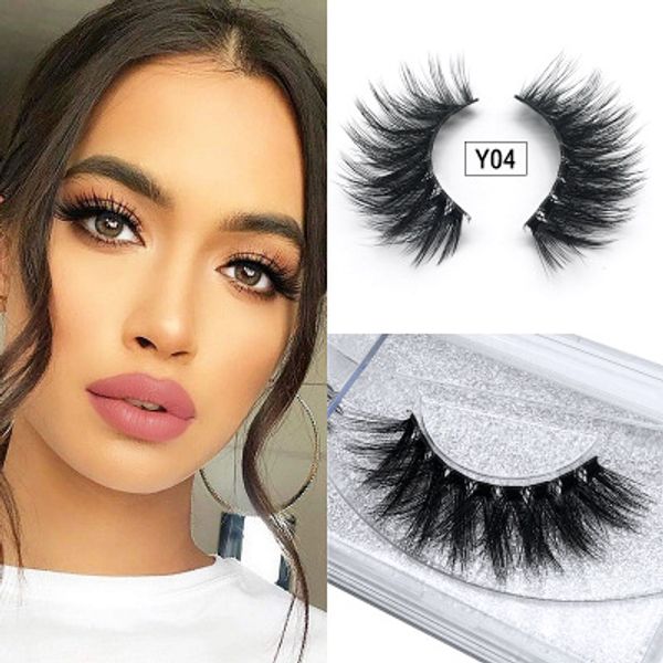 1 pair of handmade 3d multi-layer water mink false eyelashes y series transparent stem natural eyelashes for makeup tools
1 pair of handmade 3d multi-layer water mink false eyelashes y series transparent stem natural eyelashes for makeup tools