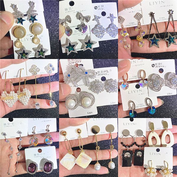 new 925 silver needle simple earrings austrian crystal earrings korean small fresh earrings micro inlaid zircon mixed wholesales dhl free
new 925 silver needle simple earrings austrian crystal earrings korean small fresh earrings micro inlaid zircon mixed wholesales dhl free