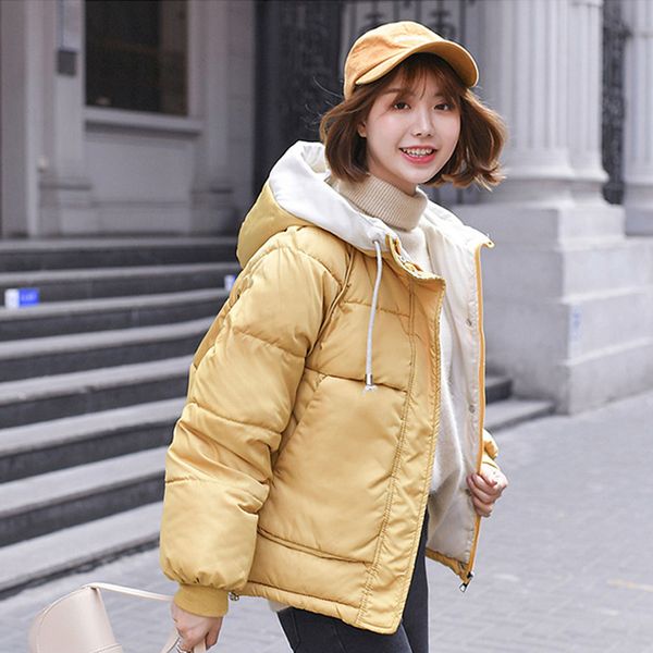 women's down jackets 2019 zipper 6 color parka coat women puffer jacket pink bubble jacket slim casual thin down warm coat short, Black
women's down jackets 2019 zipper 6 color parka coat women puffer jacket pink bubble jacket slim casual thin down warm coat short, Black