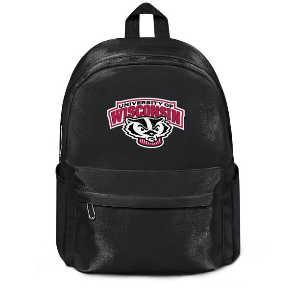 wisconsin badgers football logo fashion sports reusable wool shoulder backpack design retro character outdoor woollen backpack heart gay
wisconsin badgers football logo fashion sports reusable wool shoulder backpack design retro character outdoor woollen backpack heart gay