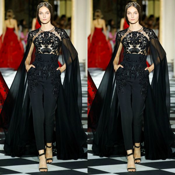 2019 black prom dresses women jumpsuits with wrap illusion lace beaded cocktail party celebrity dress robes de soirée
2019 black prom dresses women jumpsuits with wrap illusion lace beaded cocktail party celebrity dress robes de soirée