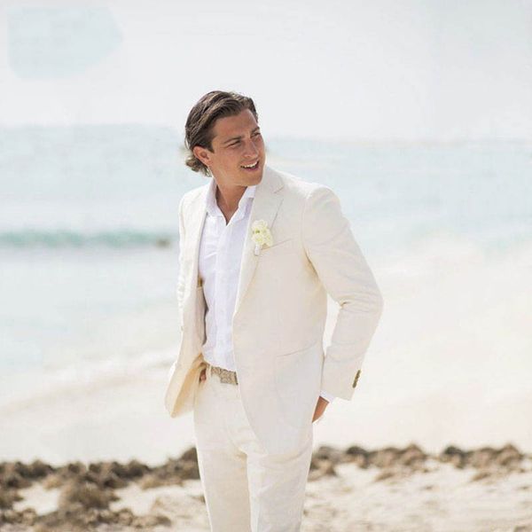 summer ivory slim fit linen men suits groom wedding tuxedo 2 pieces (jacket+pants)custom made bridegroom suits man blazer costume homme, Black;gray
summer ivory slim fit linen men suits groom wedding tuxedo 2 pieces (jacket+pants)custom made bridegroom suits man blazer costume homme, Black;gray