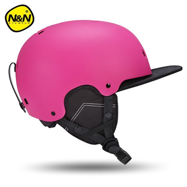 

nandn brand eps + pc ski helmets men women warm protective sports skating skateboard skiing integrally-molded snowboard helmets