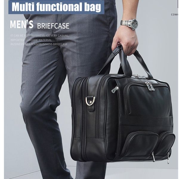 cow leather men briefcases business 17.3" handbag male super large capacity travel lapbag maleta bolso hombre sac homme
cow leather men briefcases business 17.3" handbag male super large capacity travel lapbag maleta bolso hombre sac homme