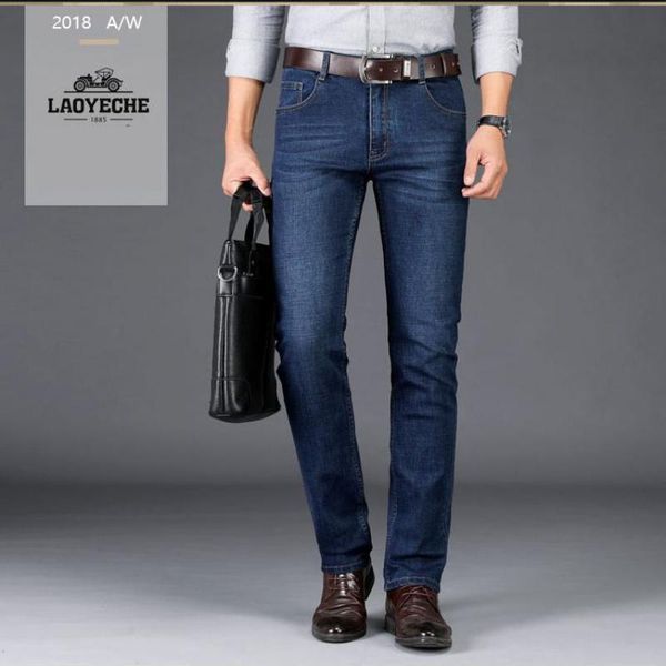 laoyeche brand cotton fabric jeans men casual classic straight jeans male denim pocket pants overalls, Blue
laoyeche brand cotton fabric jeans men casual classic straight jeans male denim pocket pants overalls, Blue