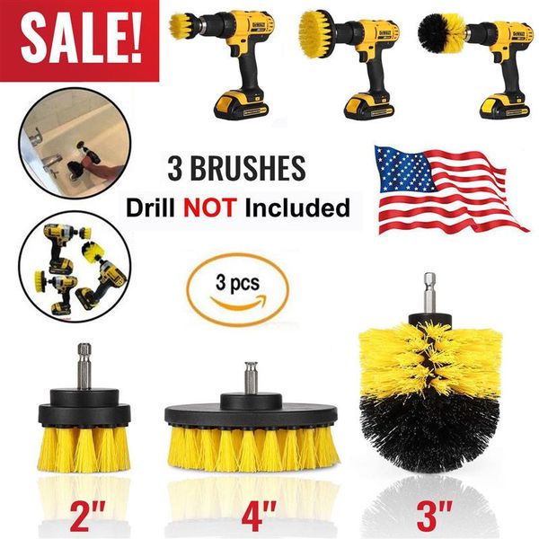 aozbz 3pcs round full electric bristle drill brush rotary cleaning tool set scrubber cleaning tool brushes car wash
aozbz 3pcs round full electric bristle drill brush rotary cleaning tool set scrubber cleaning tool brushes car wash
