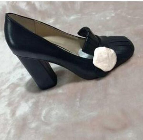 designer high heeled sandals coarse heel leather classic woman shoes metal buckle for parties and banquets sandals large size us11 42, Black
designer high heeled sandals coarse heel leather classic woman shoes metal buckle for parties and banquets sandals large size us11 42, Black