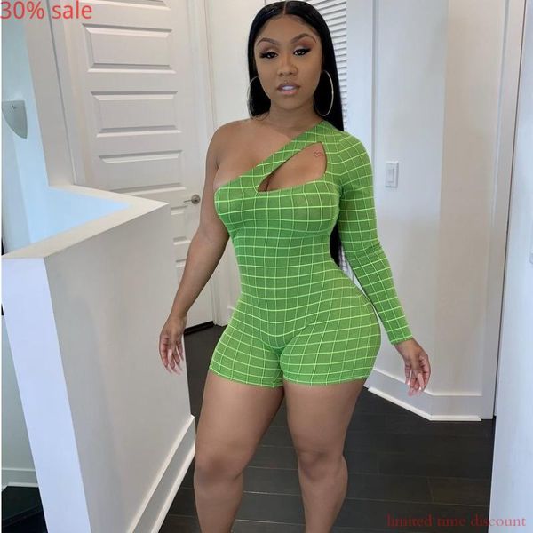 one shoulder bodysuit woman shorts plaid print jumpsuit woman short pants rompers women jumpsuit 2020 summer rompers, Black;white
one shoulder bodysuit woman shorts plaid print jumpsuit woman short pants rompers women jumpsuit 2020 summer rompers, Black;white