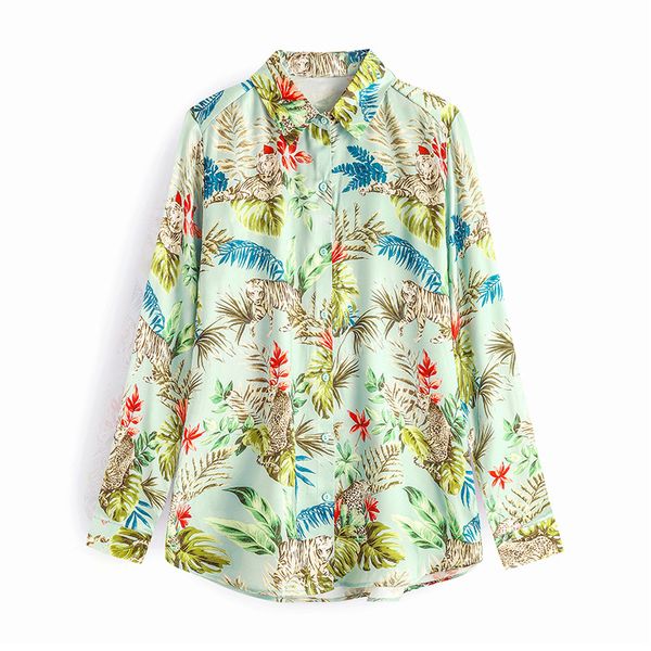 2020 women's retro floral shirt female korean style summer fashon color matching long sleeve loose blouse top, White
2020 women's retro floral shirt female korean style summer fashon color matching long sleeve loose blouse top, White