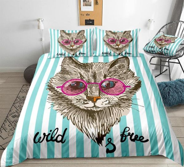 animal kids bedding set pet themed duvet cover set striped cat bed linen bull terriet dog bedclothes boys girls home textile
animal kids bedding set pet themed duvet cover set striped cat bed linen bull terriet dog bedclothes boys girls home textile