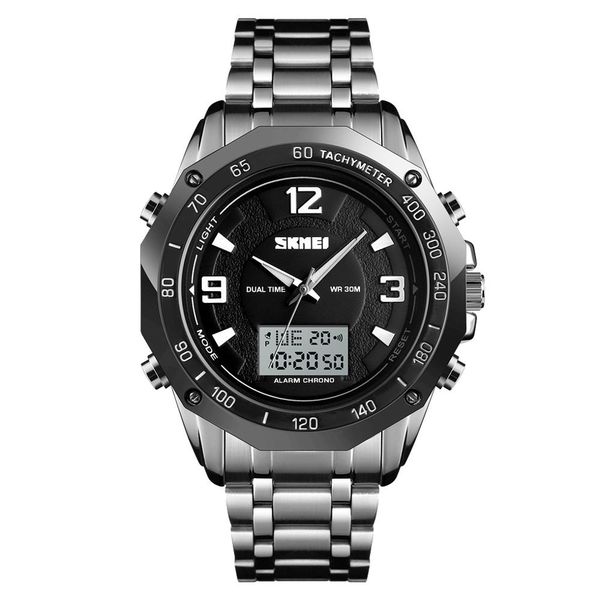 skmei fashion sport watch digital wristwatches men week dual display waterproof luminous silver/black relogio masculino 1504, Slivery;brown
skmei fashion sport watch digital wristwatches men week dual display waterproof luminous silver/black relogio masculino 1504, Slivery;brown