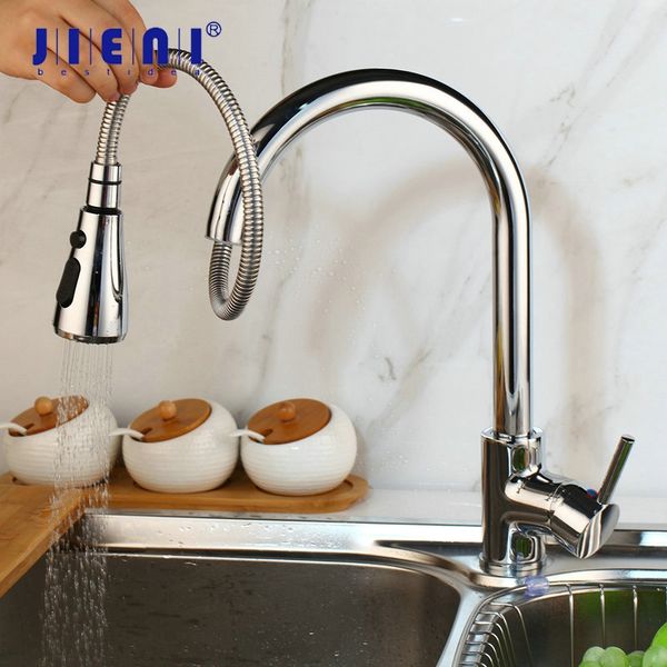jieni black chrome swivel kitchen faucet mixer tap pull out spray brass cover plate brushed nickel 1 handle kitchen tap mixer
jieni black chrome swivel kitchen faucet mixer tap pull out spray brass cover plate brushed nickel 1 handle kitchen tap mixer