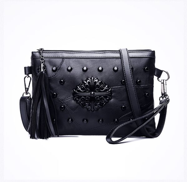 women handbags casual crossbody bags fashion ladies brand genuine shoulder rivets designer bag leather hand bag spring summer nriaw, Red;black
women handbags casual crossbody bags fashion ladies brand genuine shoulder rivets designer bag leather hand bag spring summer nriaw, Red;black