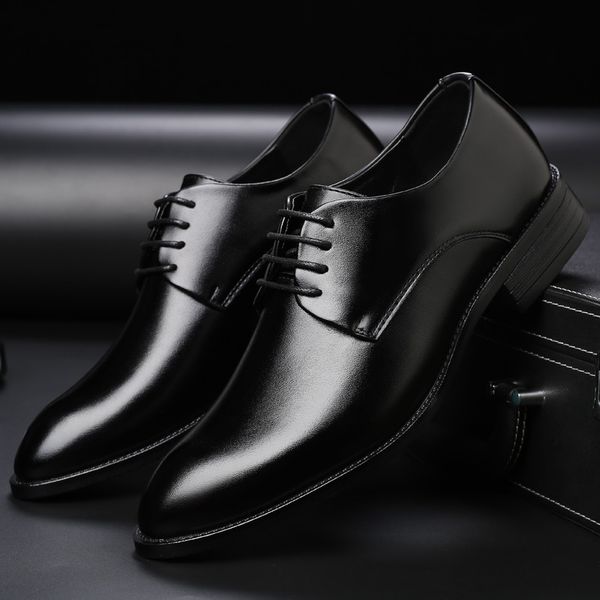 men's leather formal shoes christmas party dress shoes oxfords vintage retro shoe elegant shoes work, Black
men's leather formal shoes christmas party dress shoes oxfords vintage retro shoe elegant shoes work, Black
