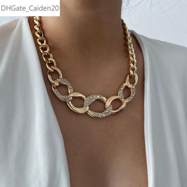 gothic iced out rhinestone curb cuban choker necklaces collar women punk hip hop chunky thick long necklace jewelry, Silver
gothic iced out rhinestone curb cuban choker necklaces collar women punk hip hop chunky thick long necklace jewelry, Silver