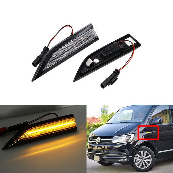 fits for vw transporter t6 caravelle caddy 4 amber led side marker lights indicator clear/smoke lens
fits for vw transporter t6 caravelle caddy 4 amber led side marker lights indicator clear/smoke lens