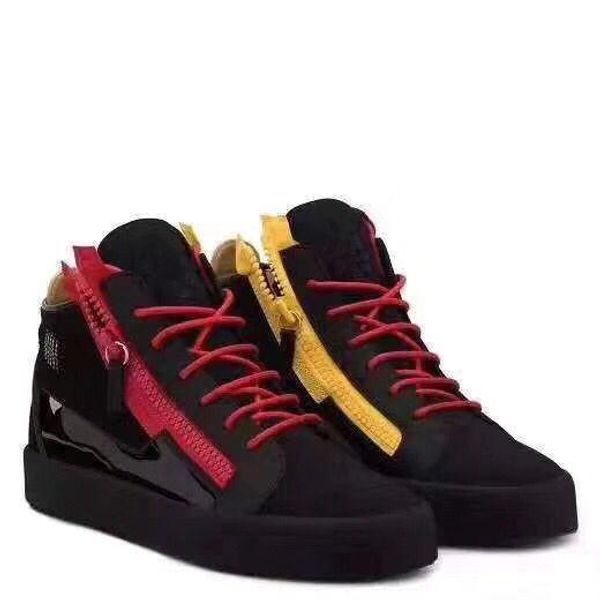 new 2019 mens womens winered patent leather with corduroy patchwork low double zip sneakers, brand casual shoes 35-46drop shipping m0119, Black 
new 2019 mens womens winered patent leather with corduroy patchwork low double zip sneakers, brand casual shoes 35-46drop shipping m0119, Black