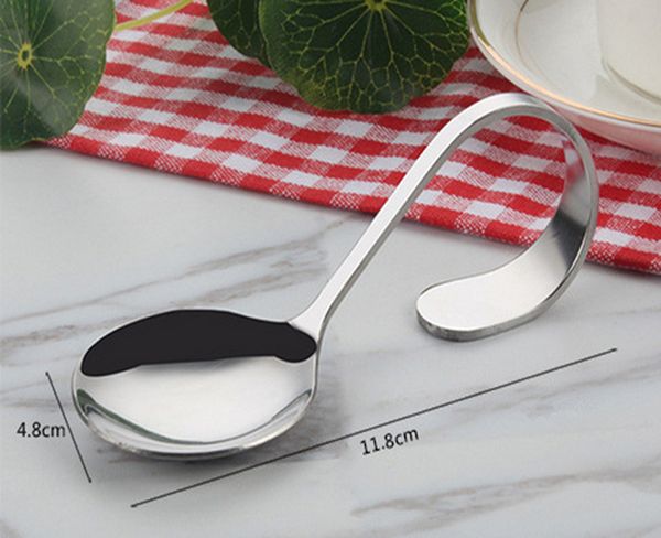 100pcs/lot the new stainless steel curved handle spoon fork tableware silver tea coffee spoon mixer flatware kitchen accesso
100pcs/lot the new stainless steel curved handle spoon fork tableware silver tea coffee spoon mixer flatware kitchen accesso