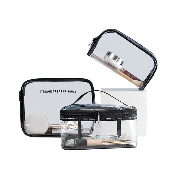 pvc transparent cosmetic bag toiletry box makeup vanity case wash pouch travel organizer beautician necessaries trip accessories
pvc transparent cosmetic bag toiletry box makeup vanity case wash pouch travel organizer beautician necessaries trip accessories