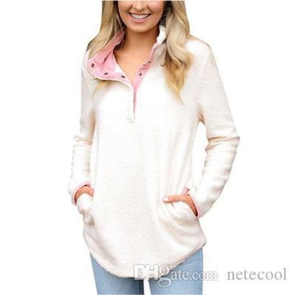 new winter womens hoodies fashion women's long sleeve fleece sweatshirt ladies warm zip solid fuzzy hoodie pullover female sale, Black
new winter womens hoodies fashion women's long sleeve fleece sweatshirt ladies warm zip solid fuzzy hoodie pullover female sale, Black