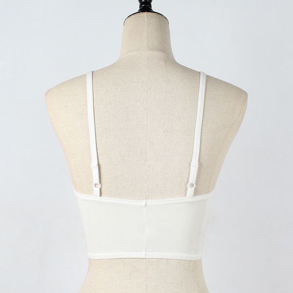 hollow lace sleeveless solid see through camisole tank spaghetti strap ladies, White
hollow lace sleeveless solid see through camisole tank spaghetti strap ladies, White