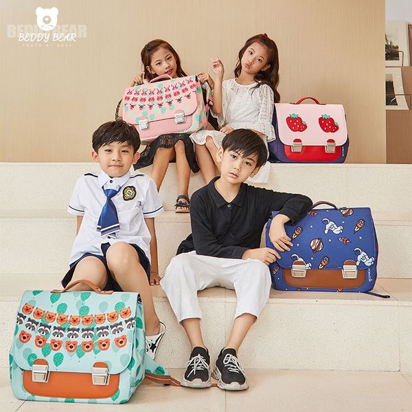cup bear bag 2019 children's schoolbag burden reduction cartoon pupil backpack kindergarten backpack 
cup bear bag 2019 children's schoolbag burden reduction cartoon pupil backpack kindergarten backpack