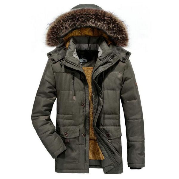 nice mens new fashion winter jacket menk casual outwear jackets men fur collar windproof parkas plus size velvet warm coat, Black
nice mens new fashion winter jacket menk casual outwear jackets men fur collar windproof parkas plus size velvet warm coat, Black