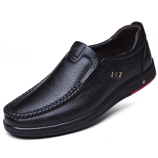 plus size 48 solid men casual leather shoes slip on lazy single shoes man loafers business office work for male 2020, Black
plus size 48 solid men casual leather shoes slip on lazy single shoes man loafers business office work for male 2020, Black