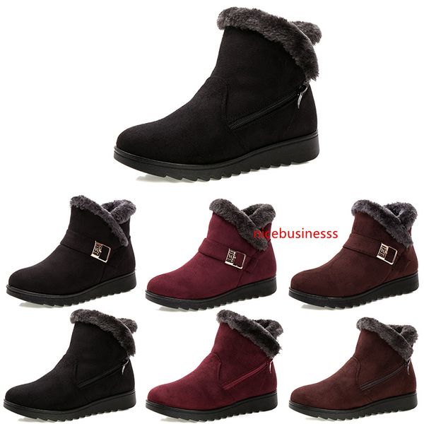 non-brand winter women snow boots triple black red brown suede ankle boots mother shoes keep warm 35-40 style 13
non-brand winter women snow boots triple black red brown suede ankle boots mother shoes keep warm 35-40 style 13